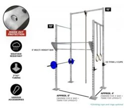 Get RXd Galvanized Outdoor Titan Rig 9 Get RXd Galvanized Outdoor Titan Rig -The Fitness Equipment Store 1019c8091693ef5c5f55970346633f92 5d0a74fc2767b 600x525 1