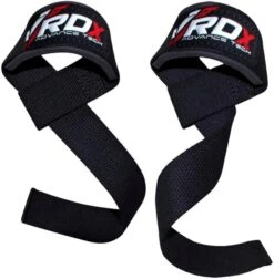 RDX Weight Lifting Straps With Padded Wrist Support -The Fitness Equipment Store 1680829293f2a8541efa2647a0290f88 5d0a75811d397 600x611 1