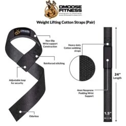 DMoose Fitness Lifting Straps -The Fitness Equipment Store 217c0e01c1828e7279051f1b6675745d 5d0a757ae94af 600x600 1