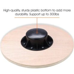 Yes4All Wooden Wobble Balance Board -The Fitness Equipment Store 3f53d7190148675e3cd472fc826828c5 5d0a75756e5d2 600x600 1