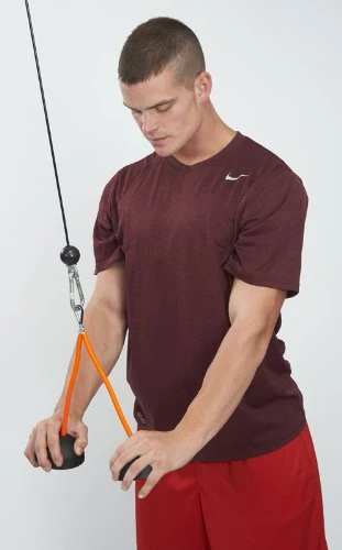 LPG Muscle Tri-Bells 4" Double Dome Tricep Rope 5 LPG Muscle Tri-Bells 4" Double Dome Tricep Rope - Image 3