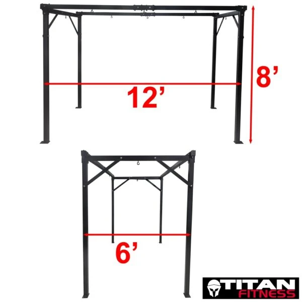 Titan Heavy Duty 8 Bag Boxing Stand 15 Titan Heavy Duty 8 Bag Boxing Stand - Image 13