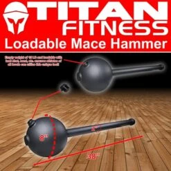 Titan Loadable Mace Hammer -The Fitness Equipment Store 7b7a53e239400a13bd6be6c91c4f6c4e 5d0a754f74e64 600x600 1