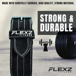 Flexz Fitness Single Prong Powerlifting Belt -The Fitness Equipment Store 7ce3284b743aefde80ffd9aec500e085 5d0a74ea0430f 600x600 1