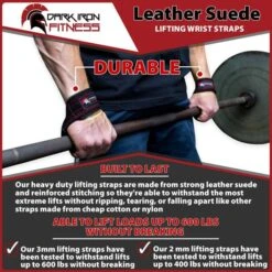 Dark Iron Fitness Leather Suede Lifting Straps -The Fitness Equipment Store 82ca5dd156cc926b2992f73c2896f761 5d0a757a7b60f 600x600 1
