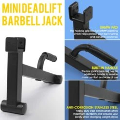 Yes4All Mini Deadlift Barbell Jack -The Fitness Equipment Store 88a839f2f6f1427879fc33ee4acf4f66 5d0a7557c4d81 600x600 1