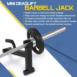 Yes4All Mini Deadlift Barbell Jack -The Fitness Equipment Store 88a839f2f6f1427879fc33ee4acf4f66 5d0a7557d19ad 600x600 1