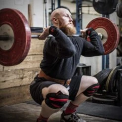 Harbinger Red Line Knee Wraps 10 Harbinger Red Line Knee Wraps -The Fitness Equipment Store 9a1756fd0c741126d7bbd4b692ccbd91 5d0a75257b733 600x600 1