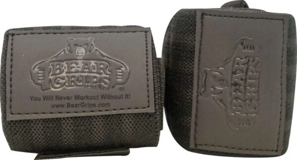 Bear Grips Gray Series Wrist Wraps 5 Bear Grips Gray Series Wrist Wraps - Image 3