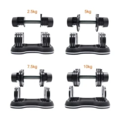 ATIVAFIT 27.5 LB GlideTech Adjustable Dumbbells -The Fitness Equipment Store AtivaFit Adjustable DB 3