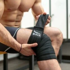 Mava Sports Knee Wraps 13 Mava Sports Knee Wraps -The Fitness Equipment Store a60937eba57758ed45b6d3e91e8659f3 5d0a7525ed7bc 600x600 1