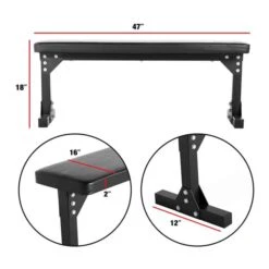 CAP Barbell Flat Utility Weight Bench -The Fitness Equipment Store b427426b8acd2c2e53827970f2c2f526 5d0a7577590f0 600x600 1