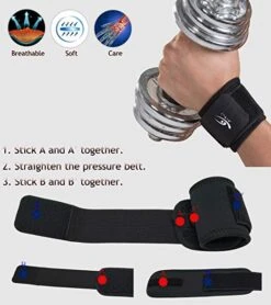 HiRui Wrist Wraps 15 HiRui Wrist Wraps -The Fitness Equipment Store c30fb4dc55d801fc7473840b5b161dfa 5d0a757e89f3a