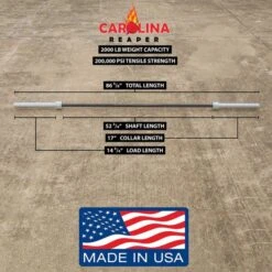 XMark Carolina Reaper Bar -The Fitness Equipment Store cdc0d6e63aa8e41c89689f54970bb35f 5d0a74bf426a4 600x600 1