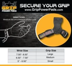 Grip Power Pads Lifting Grips PRO Weight Gloves 12 Grip Power Pads Lifting Grips PRO Weight Gloves -The Fitness Equipment Store e92d74ccacdc984afa0c517ad0d557a6 5d0a757d5a9d4 600x553 1