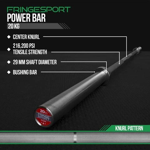 Fringe Sport Power Barbell 9 Fringe Sport Power Barbell - Image 7