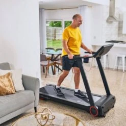 Echelon Stride-s Auto-Fold Smart Treadmill 7 Echelon Stride-s Auto-Fold Smart Treadmill -The Fitness Equipment Store stride s treadmill man using 600x600 1